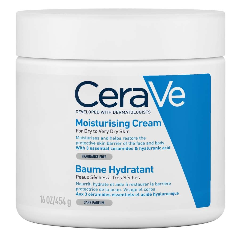 CeraVe Moisturising Cream, Face & Body 454g, good price with voucher
