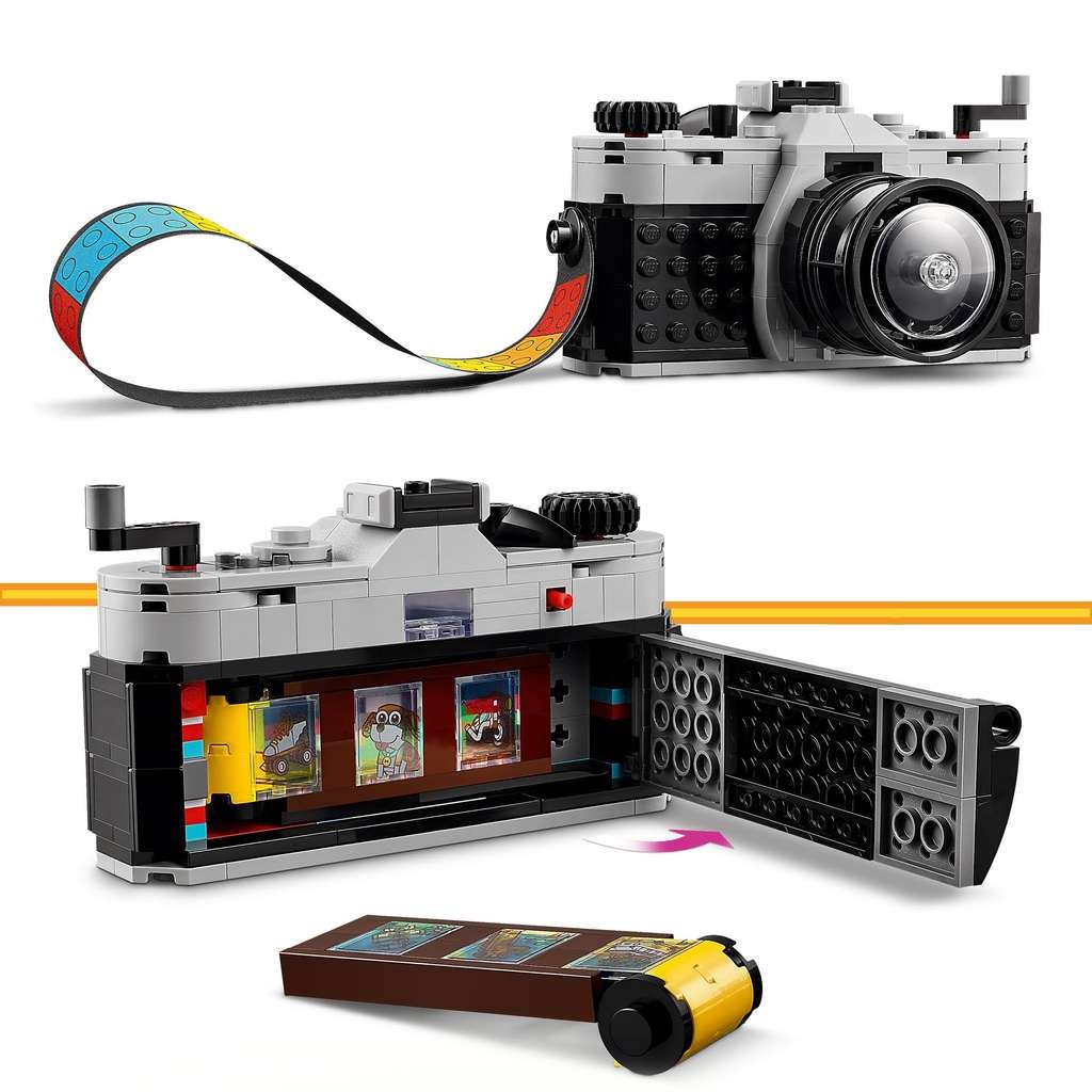 LEGO Creator 3in1 Retro Camera, Video Camera, TV Set 31147, looks like a good one