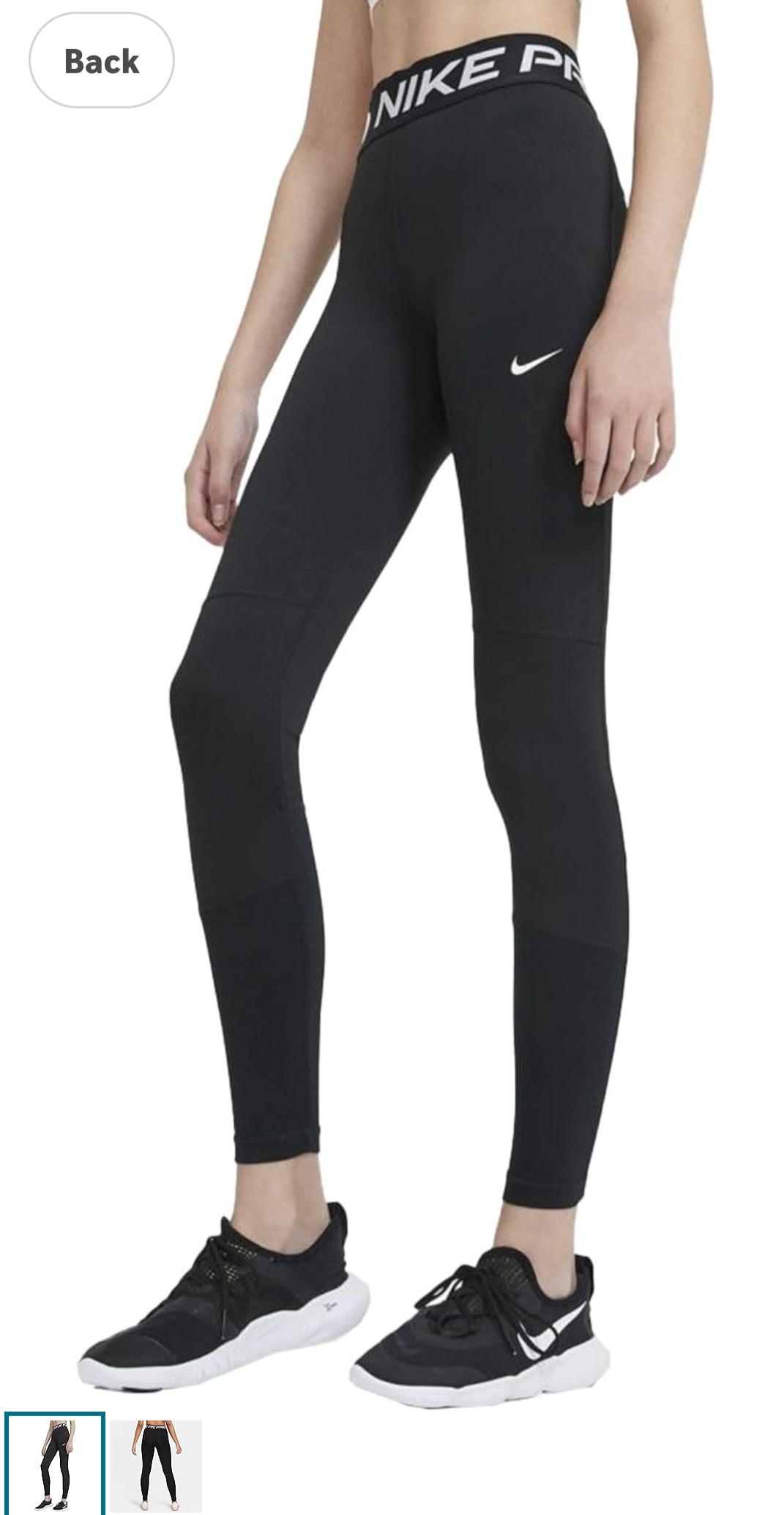 NIKE Pro Girl's G Np Tght Sport Trousers