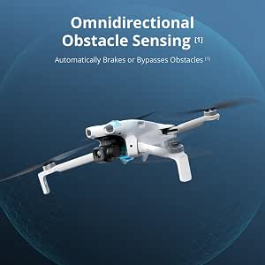 DJI Lito 1, Beginner-Friendly 4K Camera Drone, Obstacle Sensing, ActiveTrack, 4K Video & 8K Image