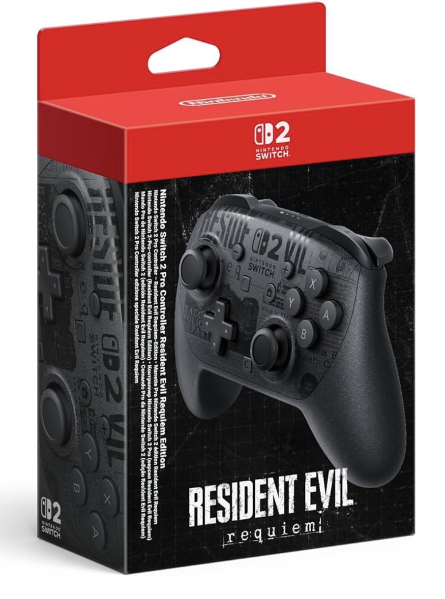 Nintendo Switch 2 Pro Controller Resident Evil Requiem Edition : Amazon.co.uk: PC & Video Games