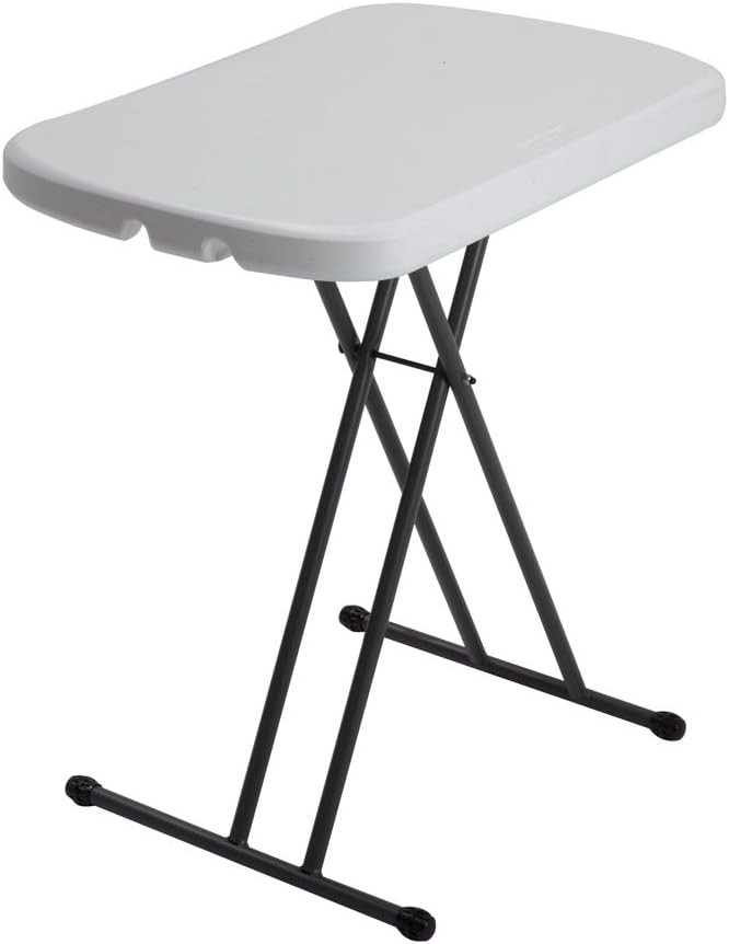 Lifetime 80251 2 ft (0.66 m) Personal Folding Table, White