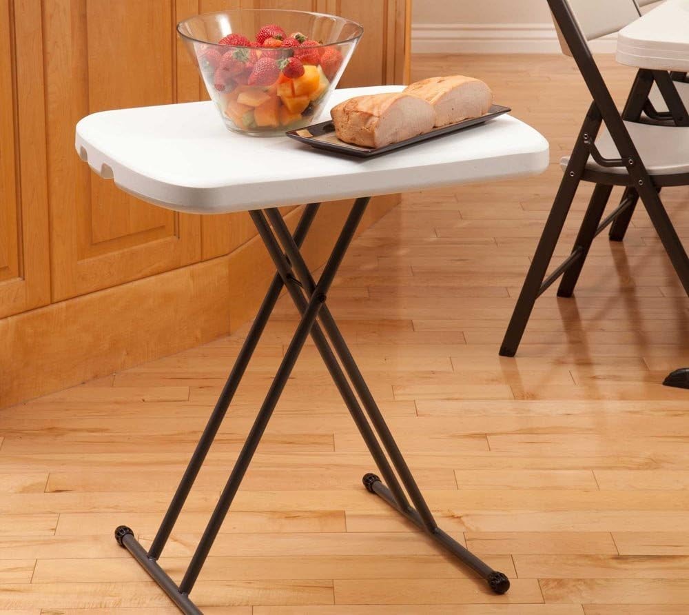 Lifetime 80251 2 ft (0.66 m) Personal Folding Table, White