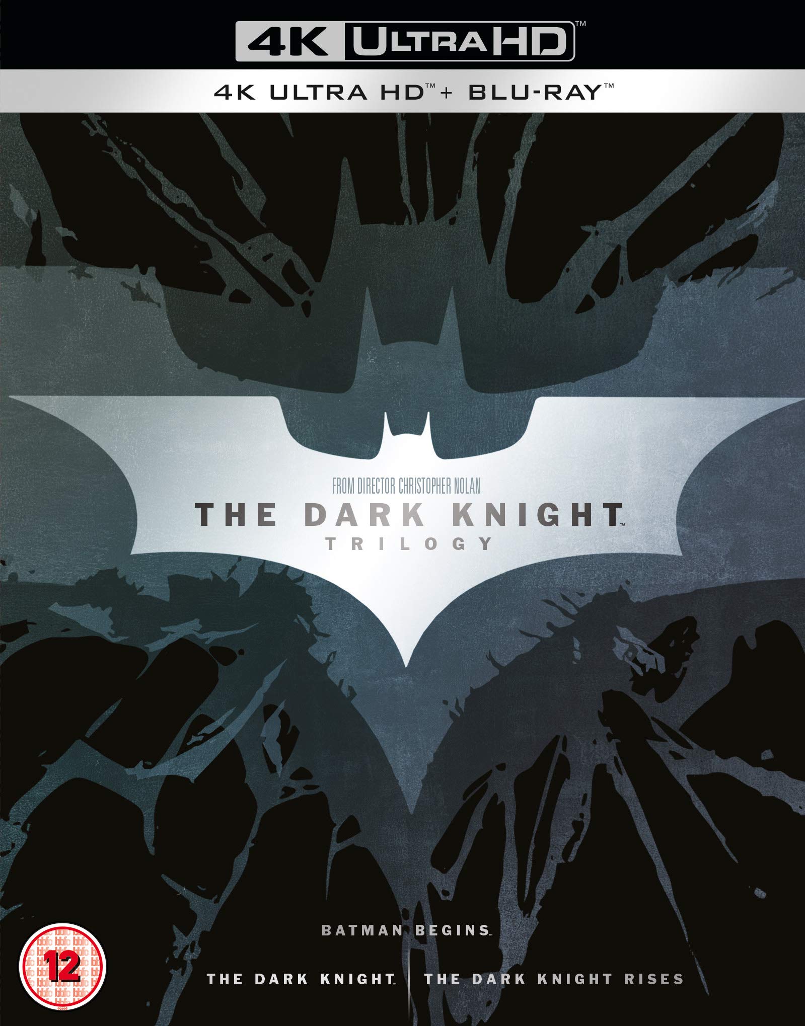 The Dark Knight Trilogy 4K Blu ray