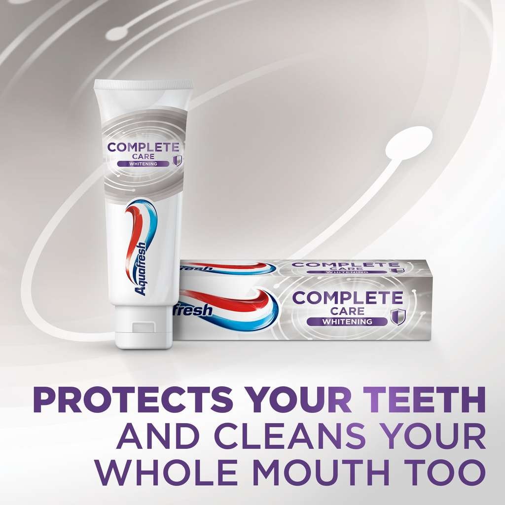 Aquafresh Complete Care Whitening Fluoride Toothpaste 75ml (95p, 85p with S&S)