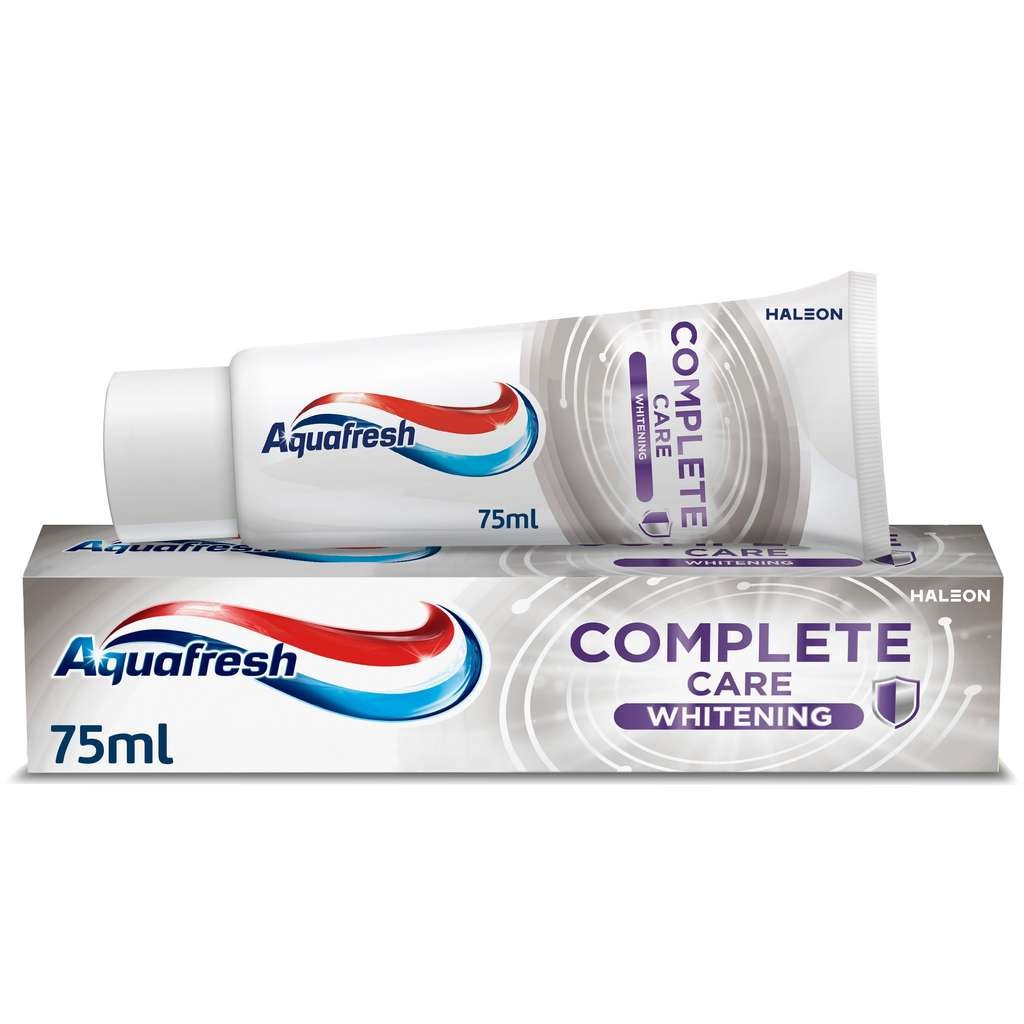 Aquafresh Complete Care Whitening Fluoride Toothpaste 75ml (95p, 85p with S&S)