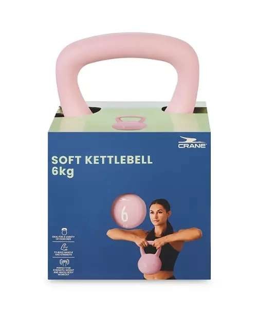 Crane Soft Kettlebell, 6kg or 8kg sizes available