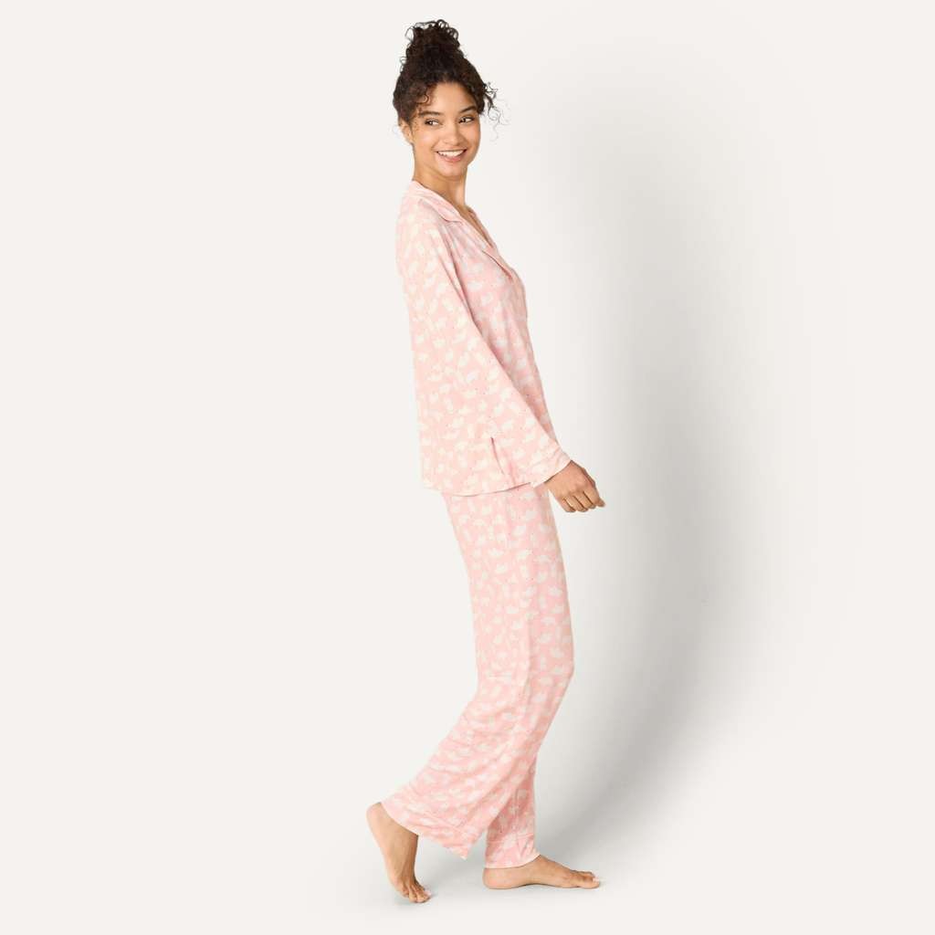 Amazon Essentials x Sofia Grainge women's stretch modal pyjama set, long sleeve, large