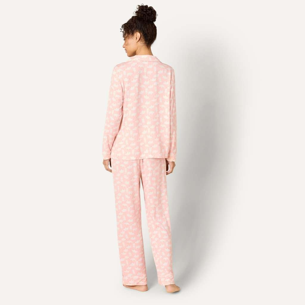 Amazon Essentials x Sofia Grainge women's stretch modal pyjama set, long sleeve, large