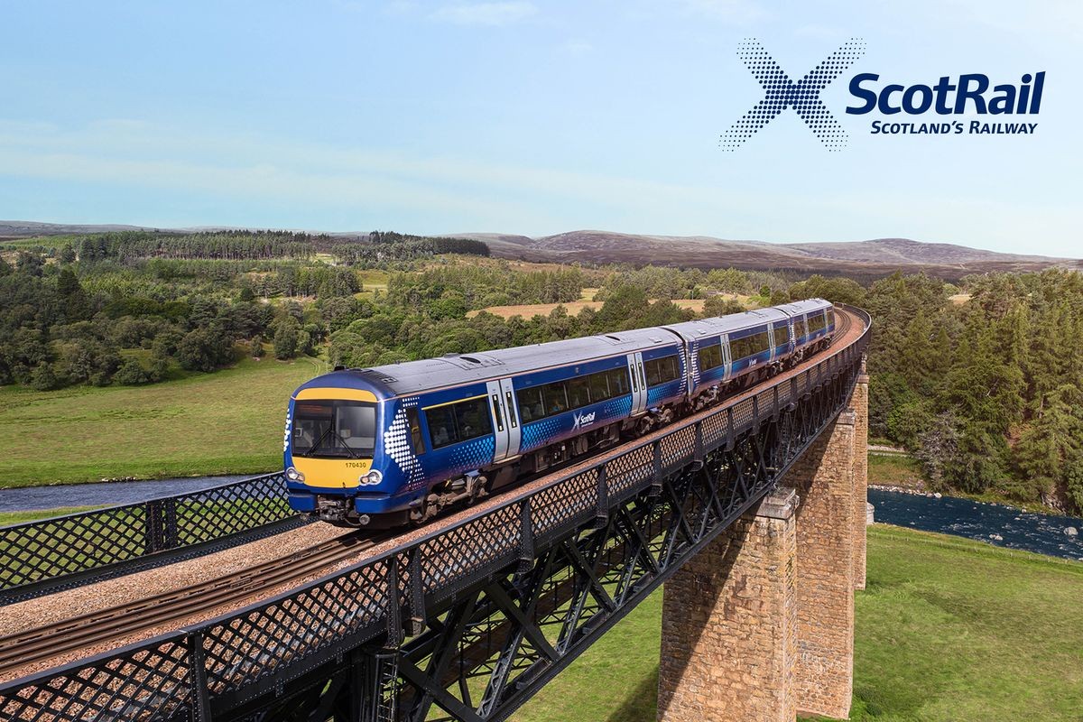 ScotRail train travel in Scotland, £25 return
