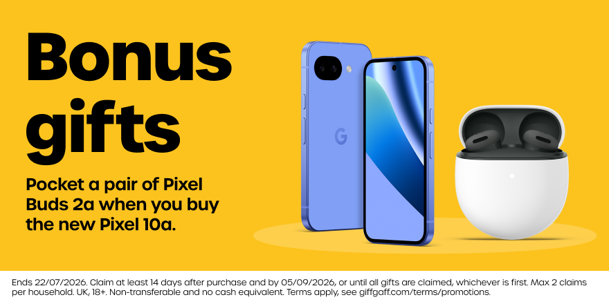 Google Pixel 10a 128GB + Pixel Buds 2a