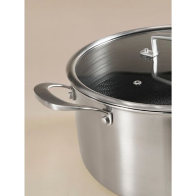 George Home 4pc Stainless Steel Pan Set