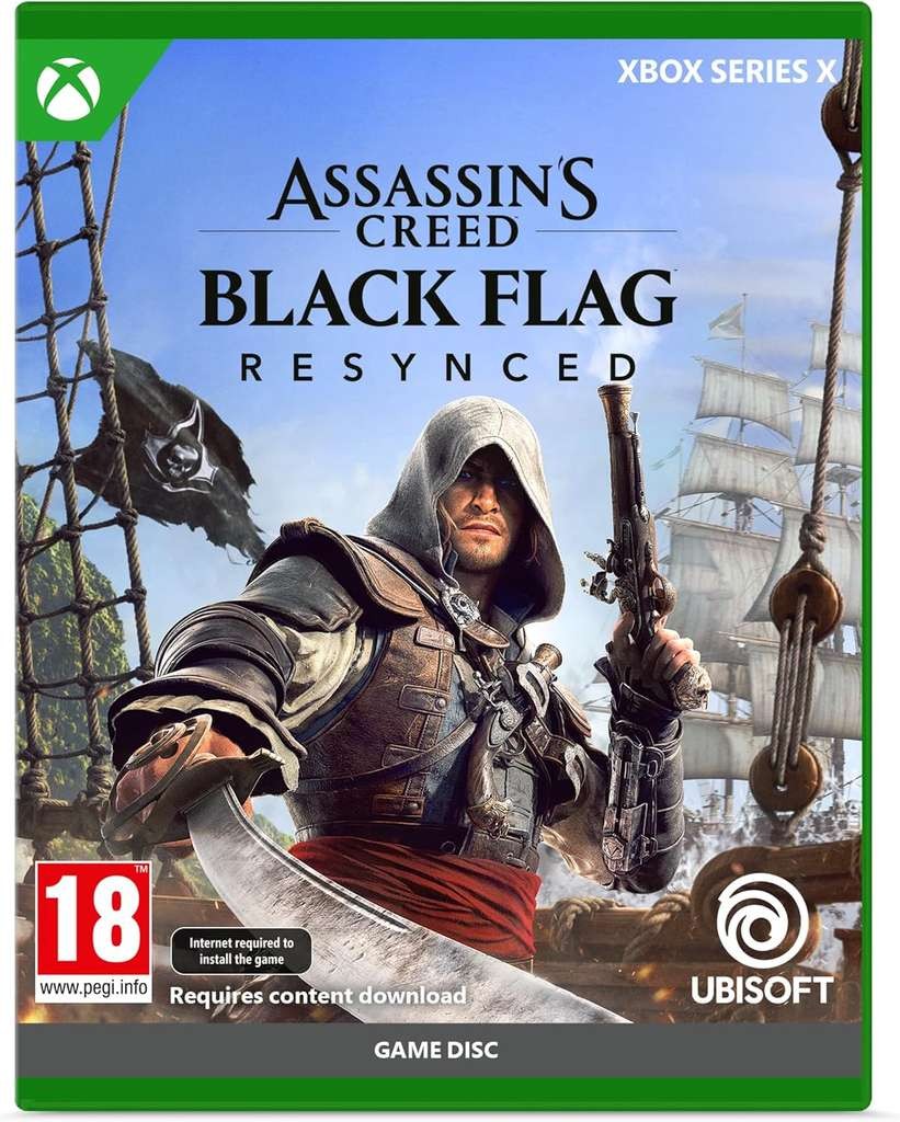 Assassin's Creed: Black Flag - Resynced, PS5 / Xbox Series X, £39.99 with marketing code, pre-order
