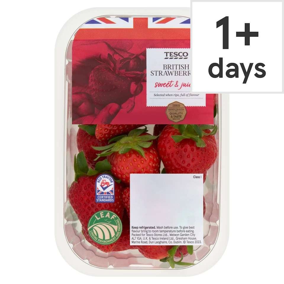 Tesco Strawberries 400G, Clubcard Price