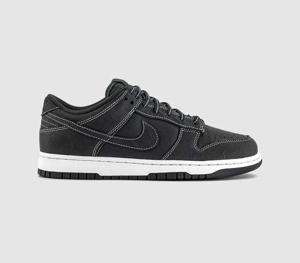 Nike Dunk Low Trainers, Off Noir Off Noir Summit White Qs, Size 6, Free C&C