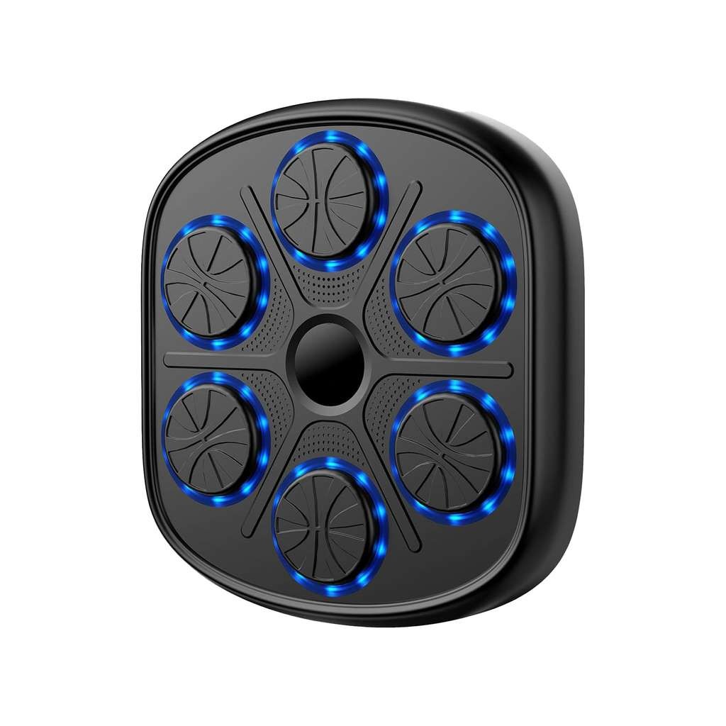 Music Boxing Machine: wall mounted, cool lights, pads, Bluetooth, USB charge