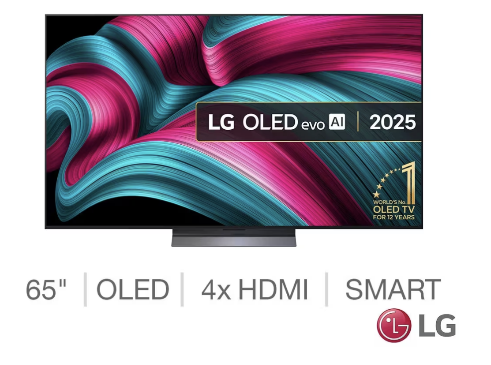 LG OLED65C55LA.AEK 65 Inch OLED 4K Ultra HD Smart TV