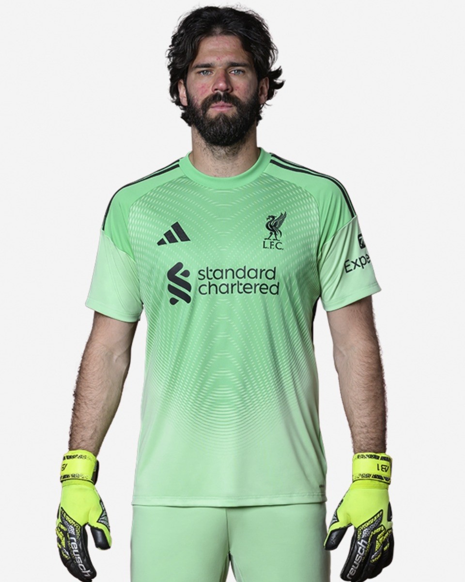 LFC Adidas Mens 25/26 Home Short Sleeve Goalkeeper Jersey