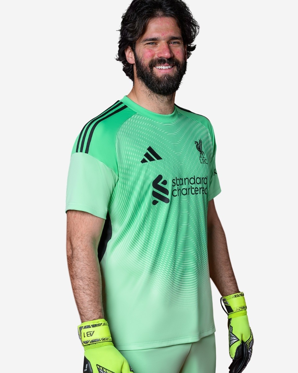 LFC Adidas Mens 25/26 Home Short Sleeve Goalkeeper Jersey