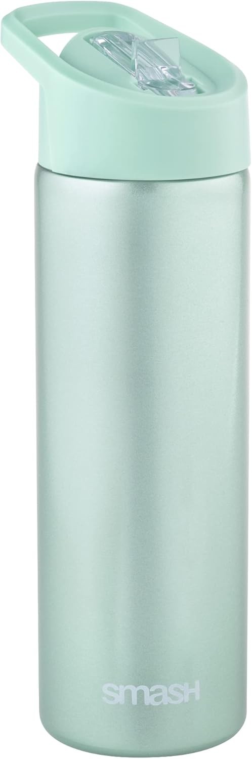 Gloss Stainless Steel Sipper Drink Bottle Aqua, 750ml