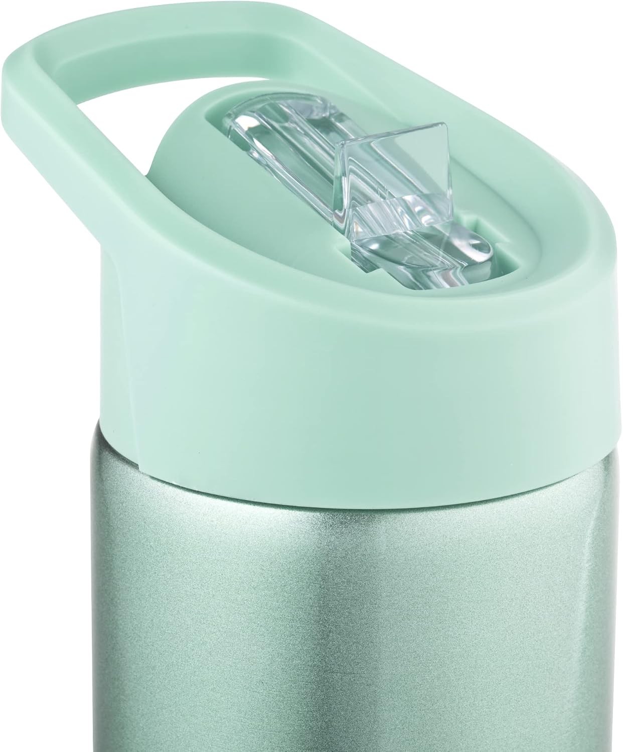 Gloss Stainless Steel Sipper Drink Bottle Aqua, 750ml