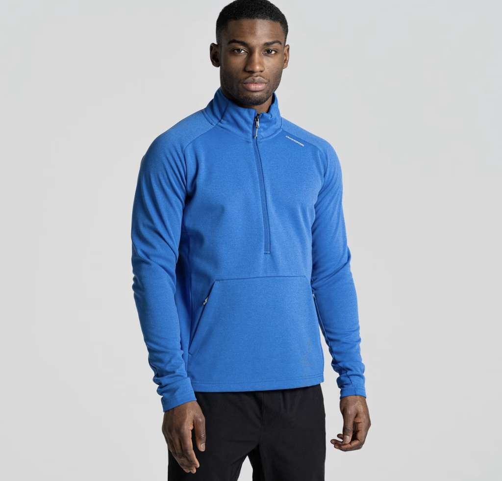 Craghoppers Men's Crag Dynamic Pro 1/4 Zip Fleece, zip pockets, S-XXL, £7.20 student discount