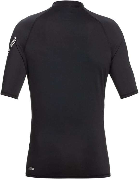 Quiksilver Men's Everyday UPF50 Rashguard, black/white, S to XL available