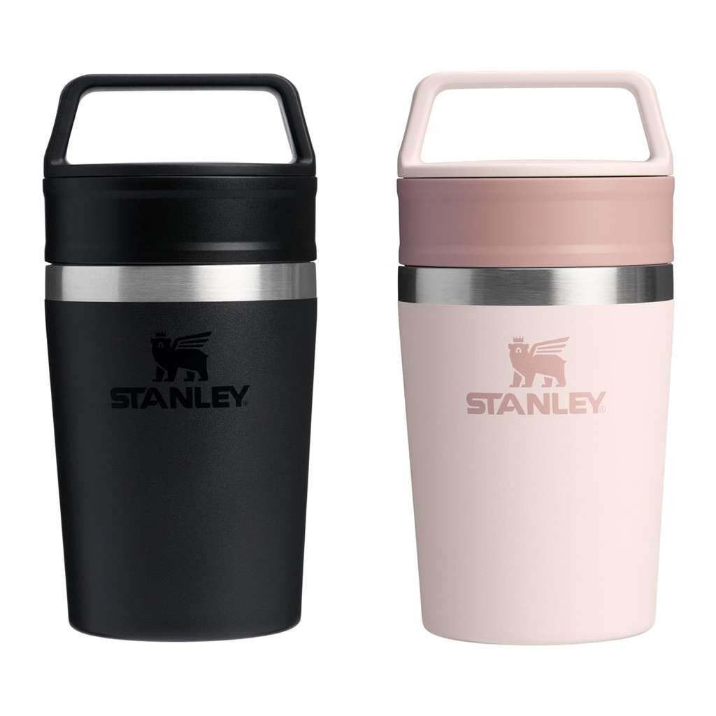 Stanley 1913 Cafe to-Go Travel Mug 0.23L in Black or Rose