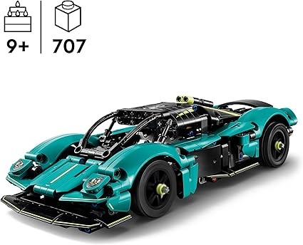 LEGO Technic Aston Martin Valkyrie Buildable Car Model Kit, Vehicle Toy, 42208