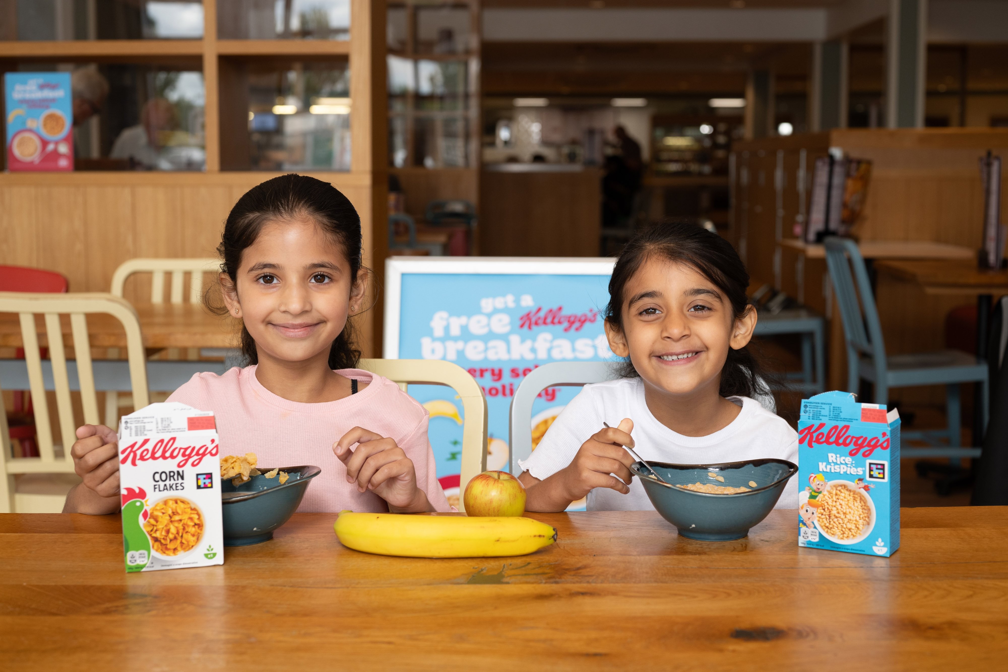 Free Kellogg's Breakfast at Morrisons Cafes