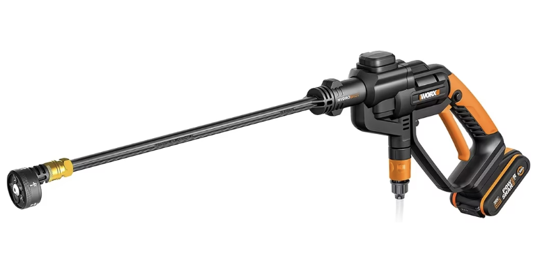 WORX Hydroshot WG620E Portable Power Washer - 20V-24 Bar with 5-in-1 Nozzle, Battery and Charger