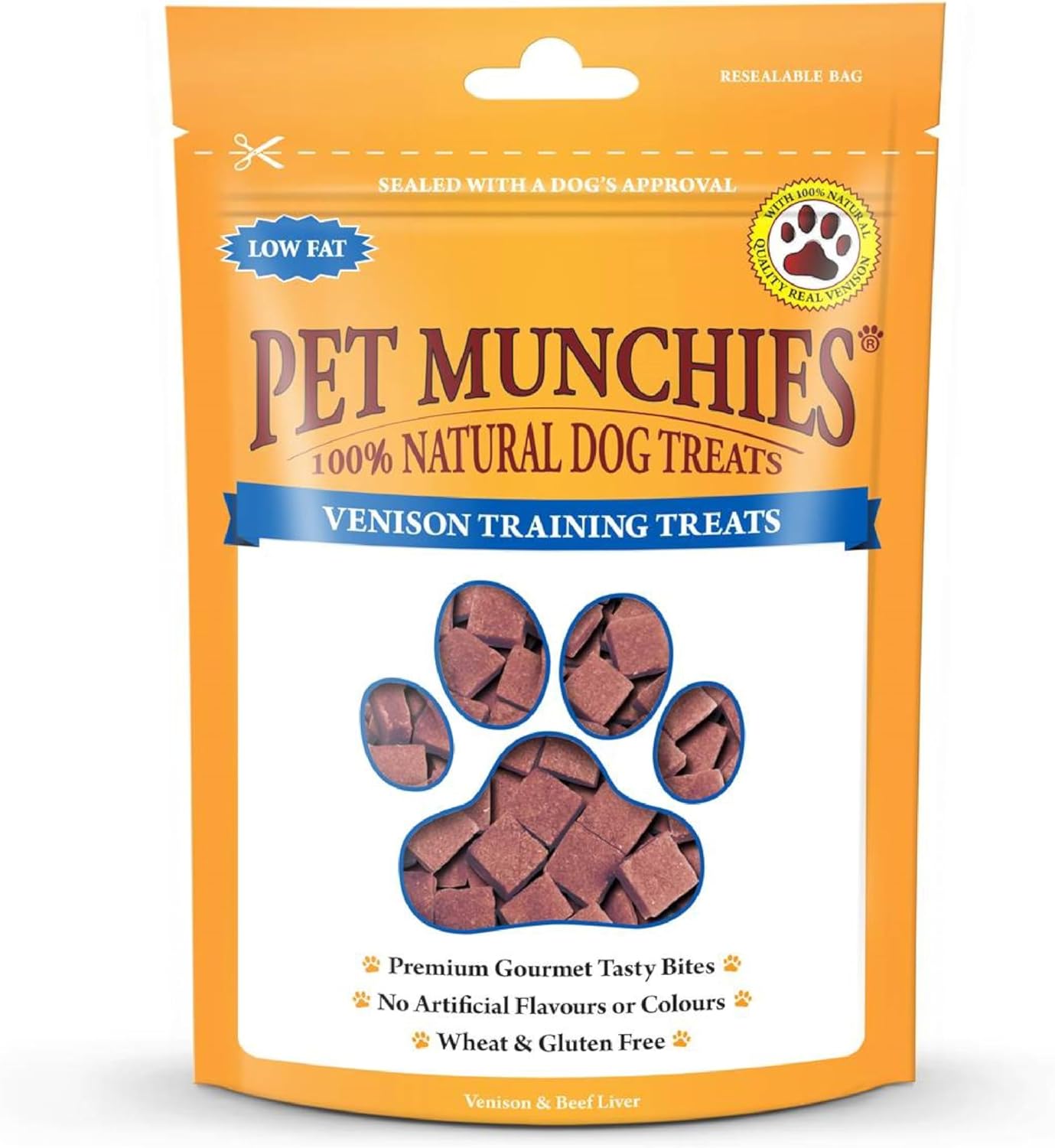 Pet Munchies Dog Training Treats - Venison & Beef Liver
