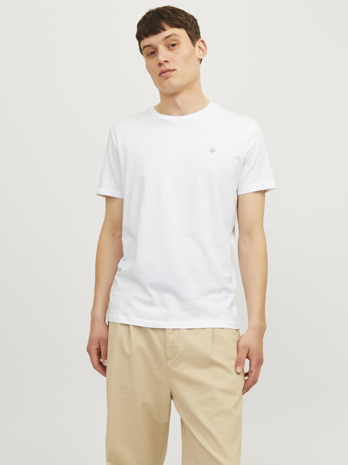 Jack & Jones Mens Noa T-Shirt Plus Size Short Sleeve Cotton