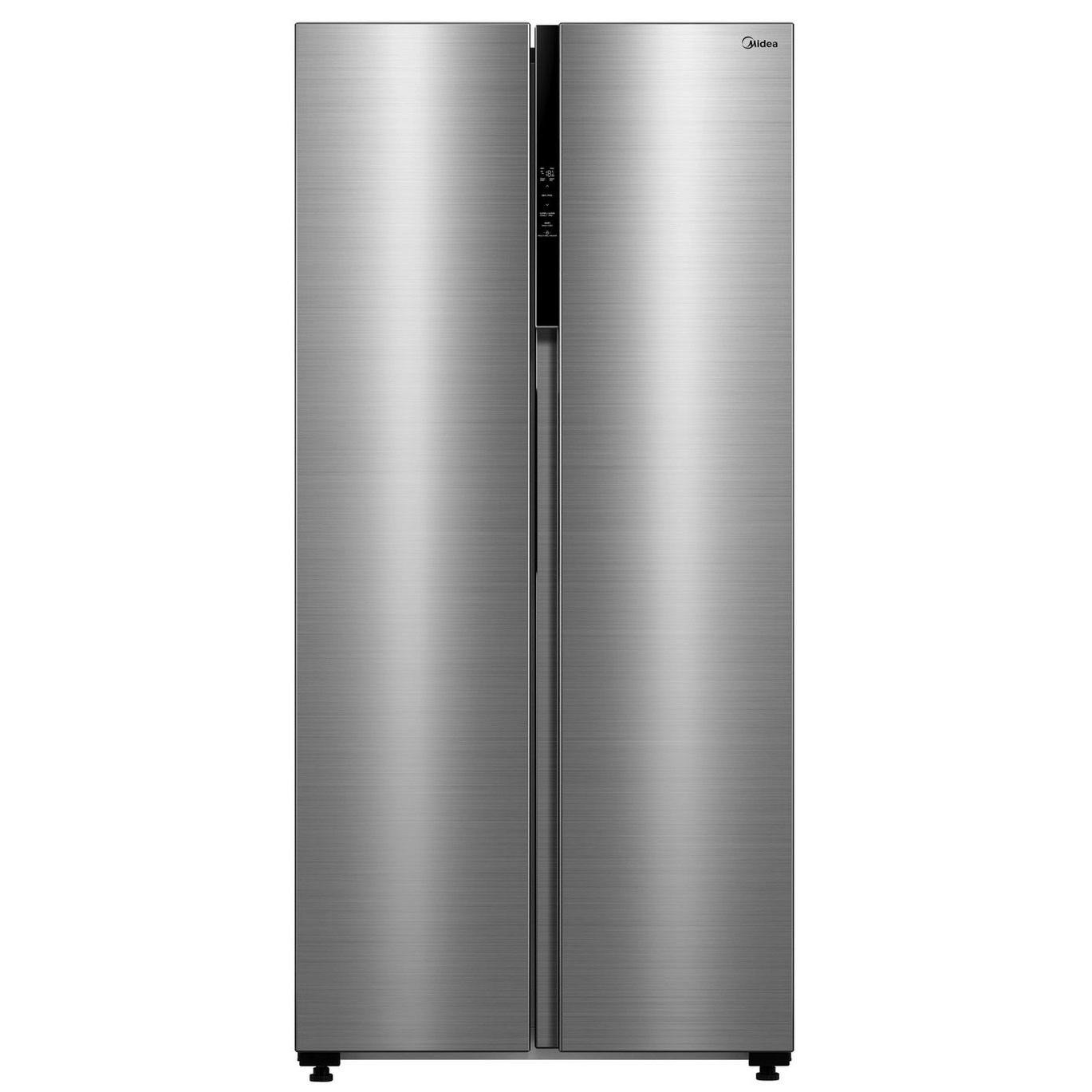Midea MDRS619 American Fridge Freezer in Stainless Steel Frost Free
