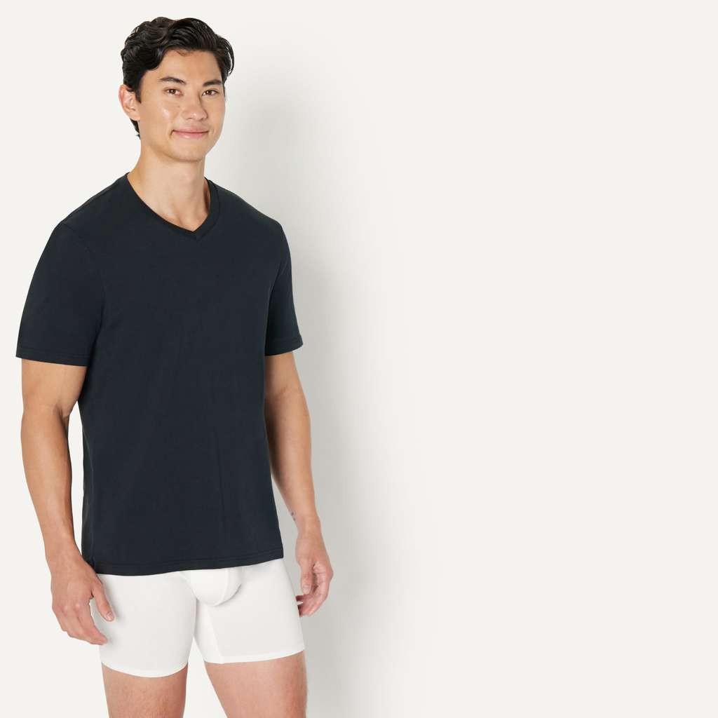 Amazon Essentials men's regular-fit short-sleeve crewneck T-shirt, pack of 6, S from Amazon