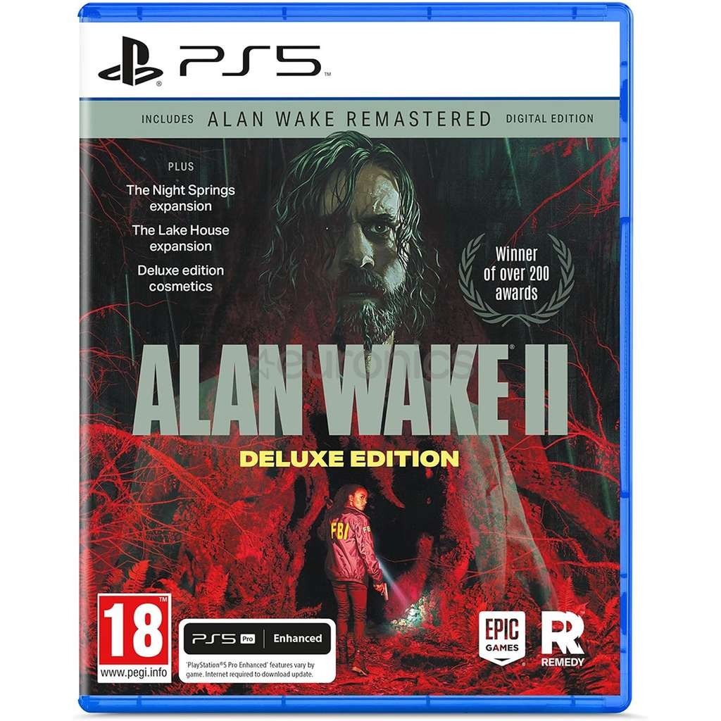 Alan Wake 2 Deluxe Edition (PS5), PEGI 18, Free Click & Collect