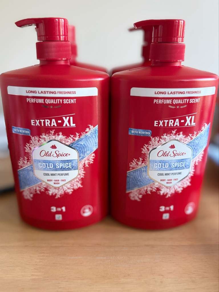 Old Spice Cold Spice Men's 3 in 1 XL Shower Gel 1000ml, instore Barwick
