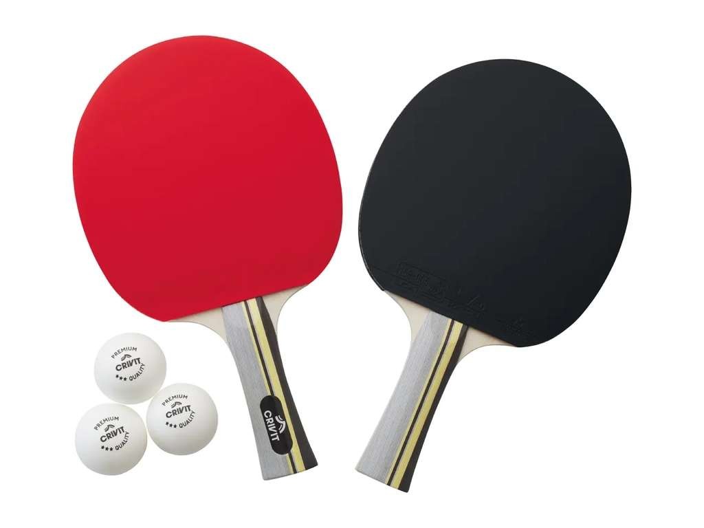 CRIVIT 5-piece table tennis set, 2 for £12