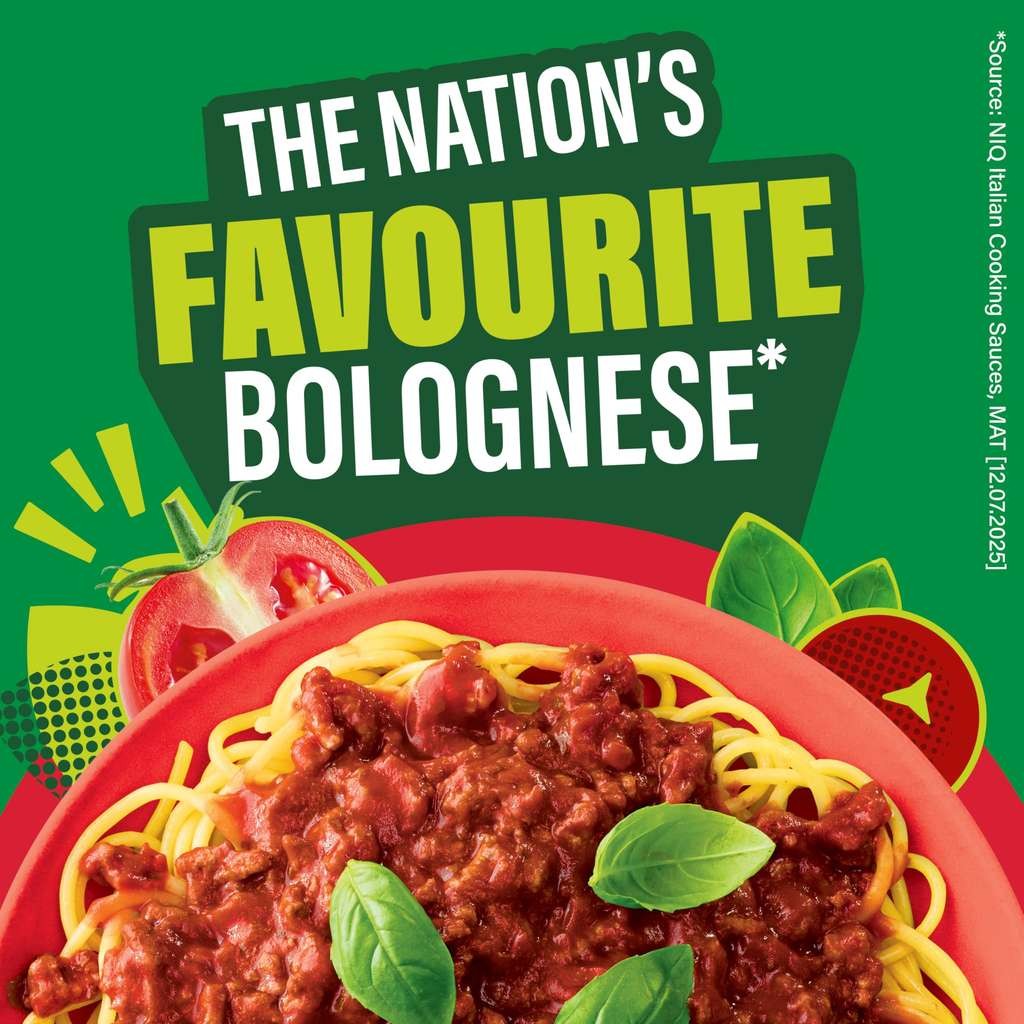 Dolmio Bolognese Original Smooth Tomato Pasta Sauce Jar, 6 x 450g