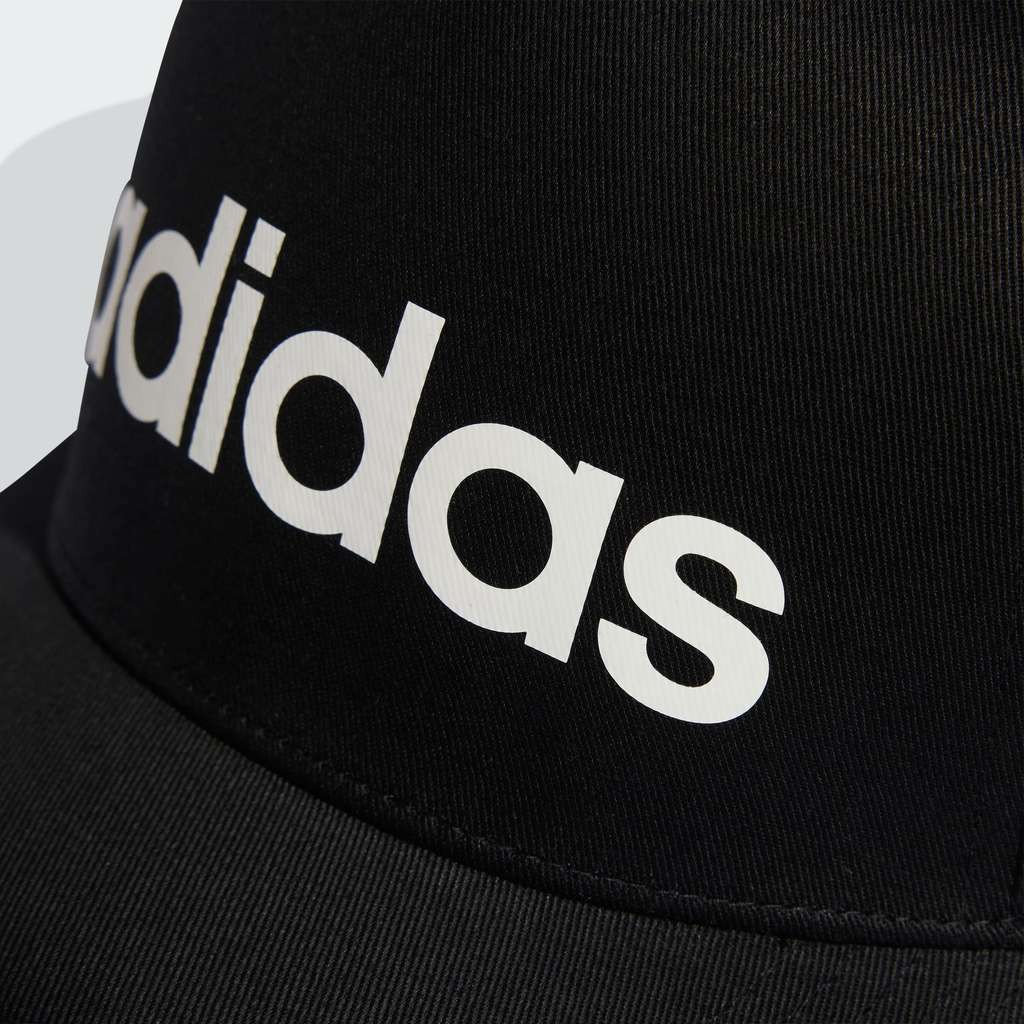adidas Linear Baseball Cap in Black, size S/M