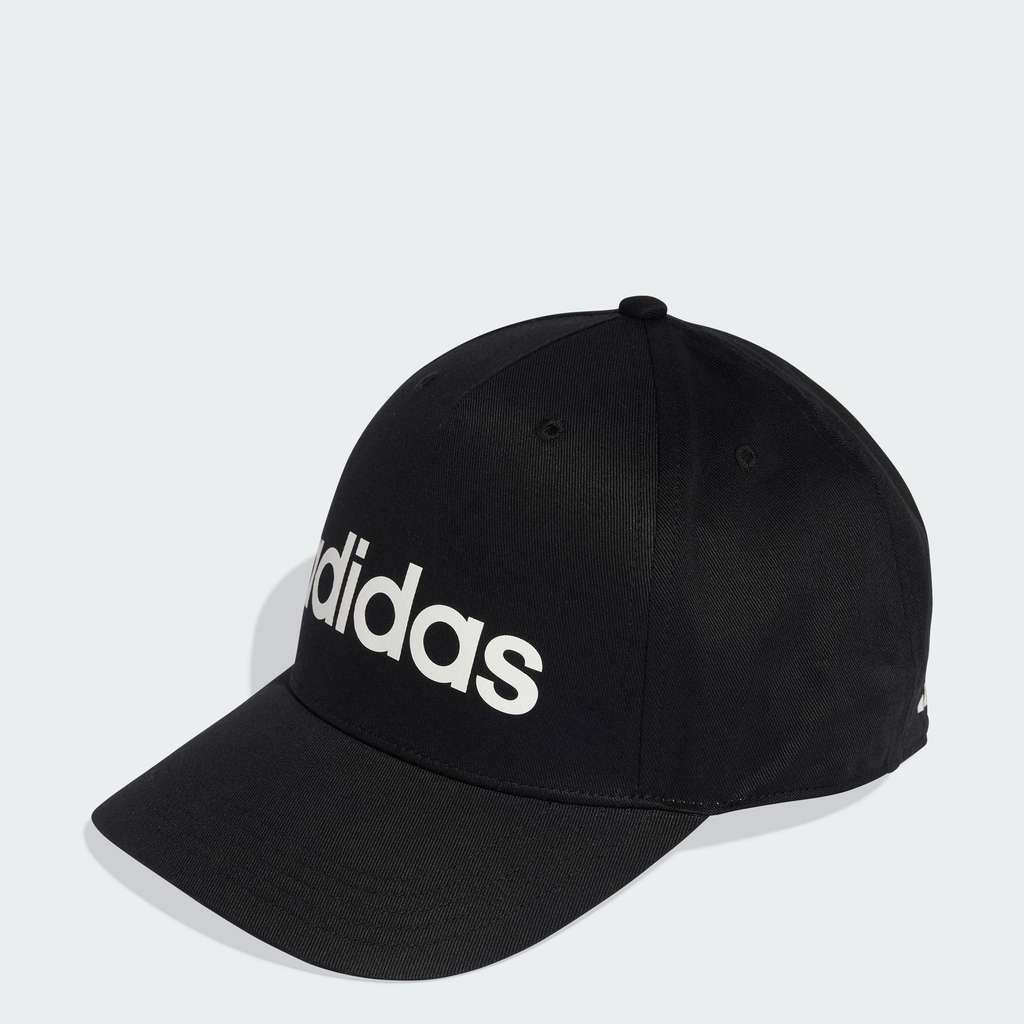 adidas Linear Baseball Cap in Black, size S/M