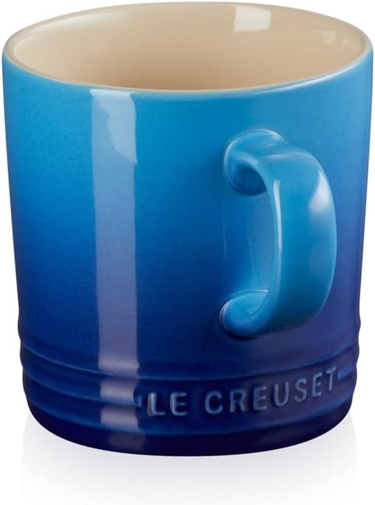 Le Creuset Stoneware Coffee Mug, 350 ml, Azure, 70302352200002