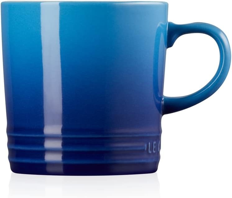 Le Creuset Stoneware Coffee Mug, 350 ml, Azure, 70302352200002