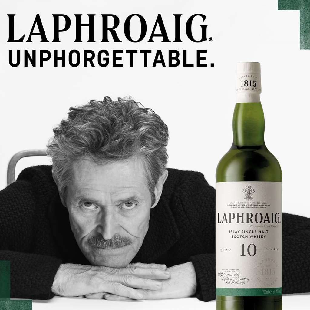 Laphroaig 10 YO Single Malt Whisky, 70cl