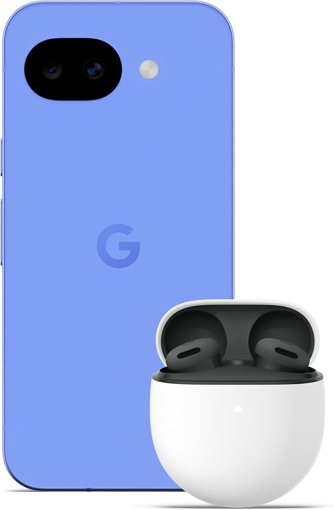 Google Pixel 10a Lavender, 256GB + Pixel Buds 2a