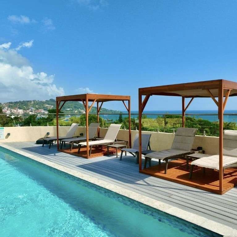 Tobago 2 people, 7 nights Comfort Inn & Suites, breakfast, BA Return Flights LGW, 23kg bags, £604pp. 14 nights £845pp