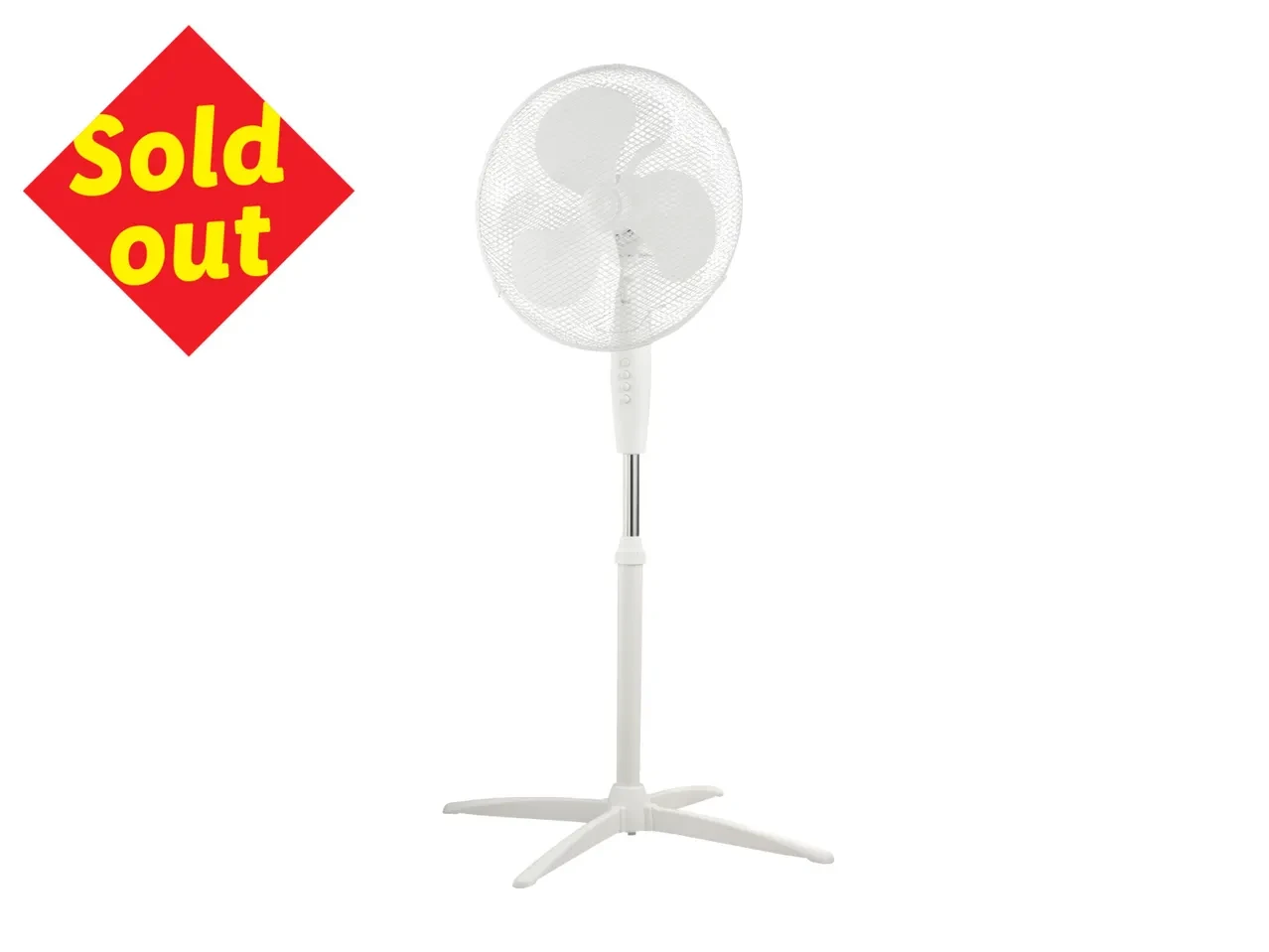 Tronic White Pedestal Fan