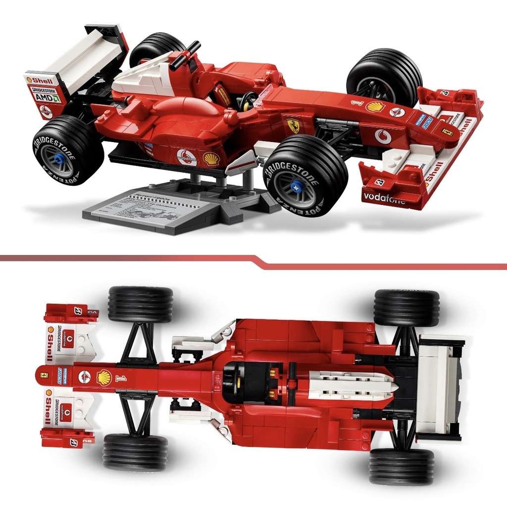LEGO 11375 Icons F2004 Ferrari & Michael Schumacher, cracking set