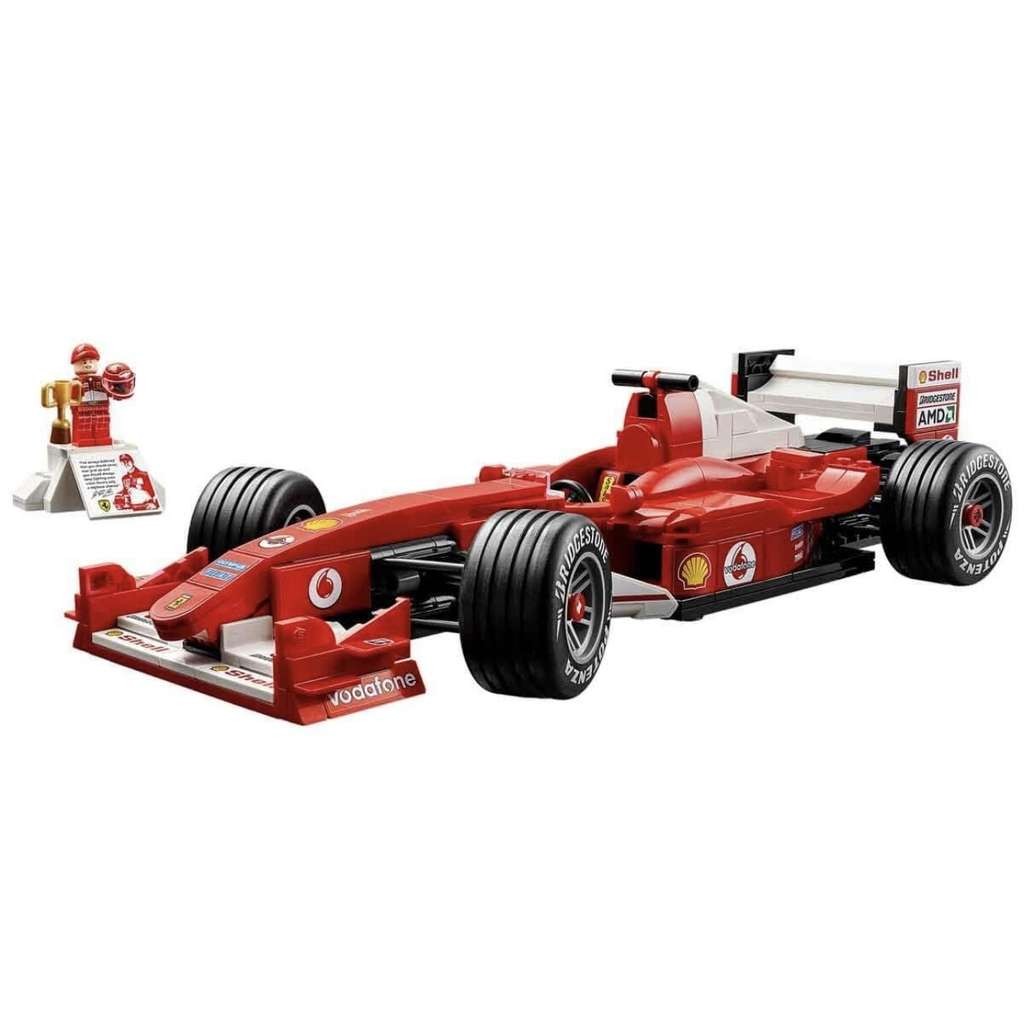 LEGO 11375 Icons F2004 Ferrari & Michael Schumacher, cracking set