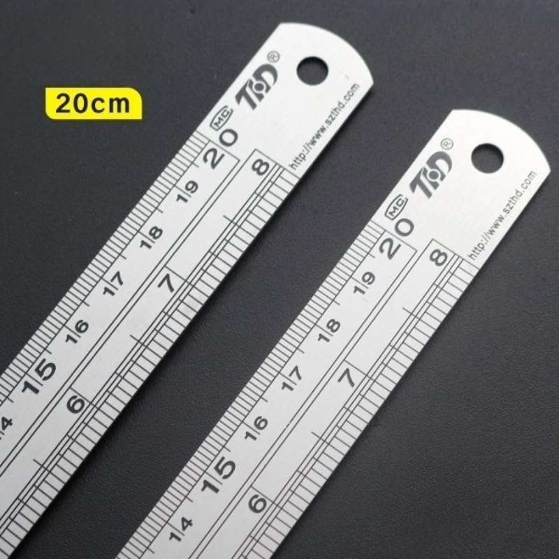Stainless steel rulers, British scale 15/20cm, nice discount at checkout on Amazon Haul Global UK